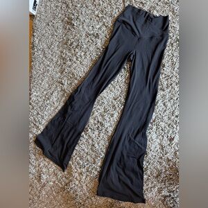 Aerie Offline Black Flared Leggings